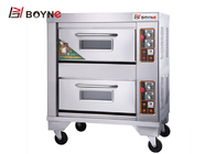 Two Deck Four Tray 430 13.2kw Bakery Deck Oven