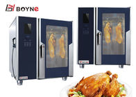 Duck Roasting Rotary Barbecue Large Capacity Combi Oven Electric