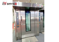 Gas Industrial Baking Oven 380V 32 Trays Rotary Oven For Restaurant