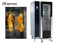 Commercial Kitchen Cooking Equipment 20 Layers Stainless Steel Touch Screen Version Electric  Combi Oven