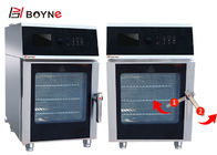 Commercial Kitchen Cooking Equipment High Effecient LCD Version Electric Combi Oven With Injection