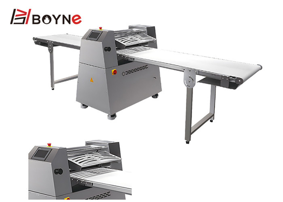 Full Automatic Vertical Dough Sheeter 650mm Rolling Width Bakery Processing Equipment