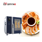 18.5kw Commercial Kitchen Cooking Equipment 10 Trays Steam Combi Oven With Injection LCD Version
